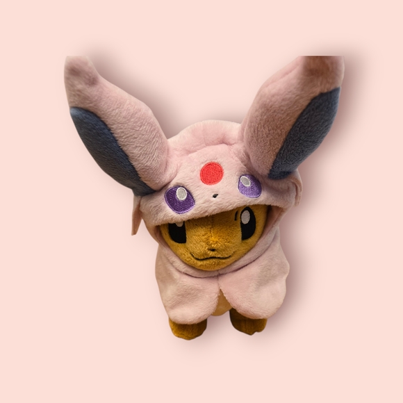 Pokemon Eevee Espeon Cape Plush - Picture 1 of 3